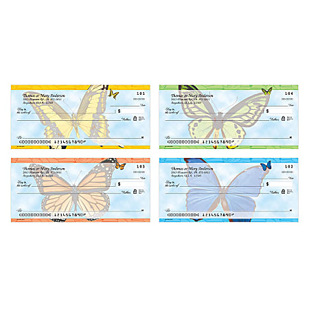Personal Wallet Checks, 6" x 2 3/4", Duplicates,