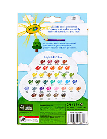 Pencils 3.3mm Colored Lead 36ST Assorted - Office Depot