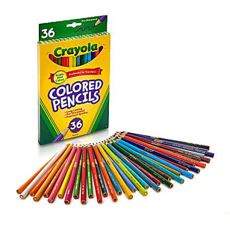 100 Colored Pencils Color Order! Sort All the 100 Crayola Colored Pencils 