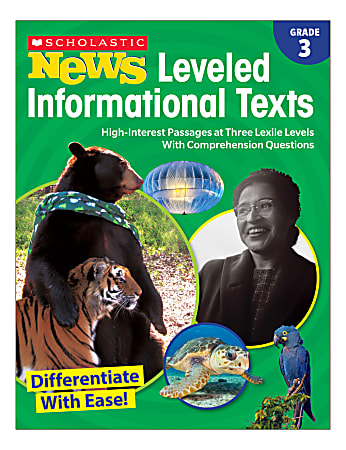 Scholastic News Leveled Informational Texts: Grade 3 - by Scholastic  Teacher Resources (Paperback)