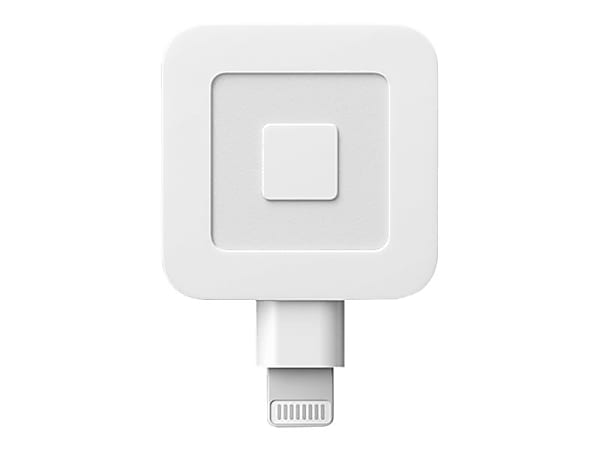 Square Magstripe Reader - Magnetic card reader - Lightning - glossy white