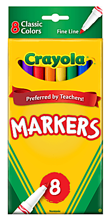 Crayola Pip Squeaks Markers With Tower Storage Case Assorted Colors Pack Of  50 - Office Depot