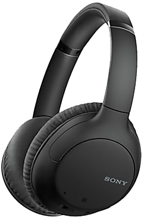 Sony® Bluetooth® Wireless Noise-Canceling Overhead Headphones Black, WHCH710N/B