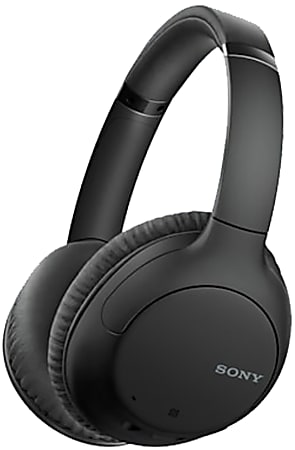 Sony Bluetooth Wireless Noise Canceling Overhead Headphones Black