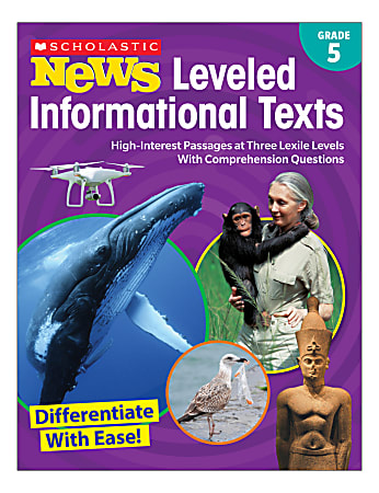 Scholastic® News Leveled Informational Texts Activity Book, 5th Grade