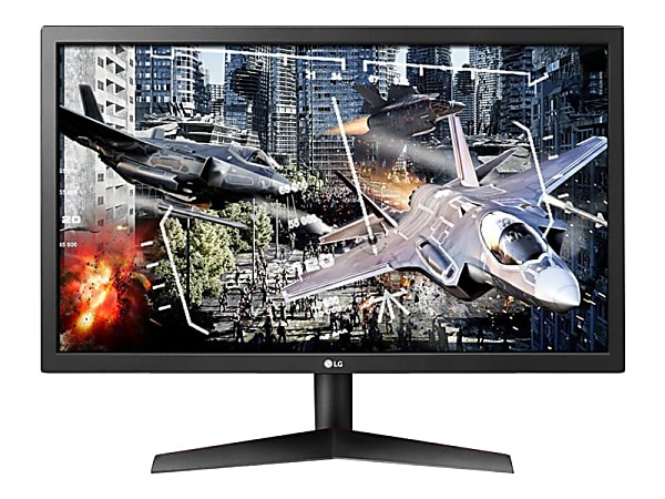 LG UltraGear 24GL65B-B - LED monitor - 24" (23.6" viewable) - 1920 x 1080 Full HD (1080p) @ 144 Hz - TN - 300 cd/m² - 1000:1 - 1 ms - 2xHDMI, DisplayPort