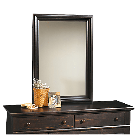 Sauder® Harbor View Mirror, 42 7/8"H x 30 1/2"W x 2 1/2"D, Antiqued Paint