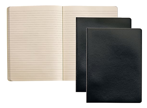 Oxford™ Idea Collective Notebook, 10" x 7 1/4", 96 Sheets, Black, Pack Of 2