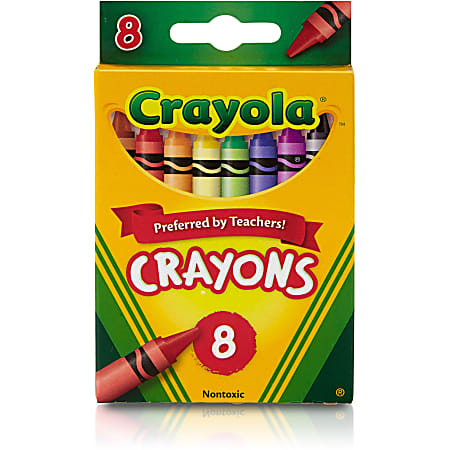 Crayola Write Start Color Pencils Set Of 8 Colors - Office Depot