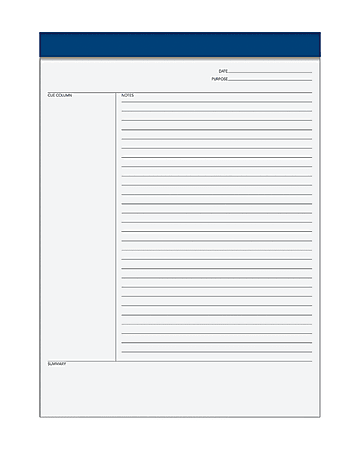 TOPS™ Idea Collective Legal Pad, 8 1/2" x 11 3/4", Legal Ruled, 50 Sheets, White