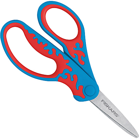 Fiskars Lefty Kids Scissors - 5" Overall Length - Left - Pointed Tip - 1 Each