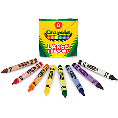 Colorations® Large Crayons - Set of 8