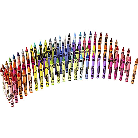 Crayola Standard Crayons Assorted Colors Box Of 120 Crayons - Office Depot