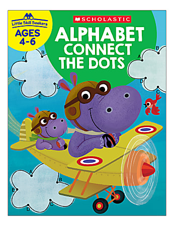 Scholastic® Little Skill Seekers: Alphabet Connect The Dots Workbook, Kindergarten - Grade 2