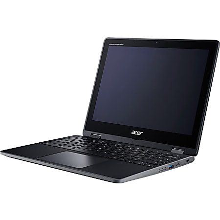 Acer Chromebook Spin 512 R851TN R851TN-C3ET 12" Touchscreen 2 in 1 Chromebook - 1366 x 912 - Intel Celeron N4120 Quad-core 1.10 GHz - 4 GB RAM - 32 GB Flash Memory - Shale Black - Chrome OS - Intel UHD Graphics 600 - CineCrystal (Glare)- 11 Hour Battery