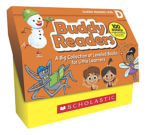 Scholastic Buddy Readers: Level D Books Class Set, Pre-K to 2nd Grade