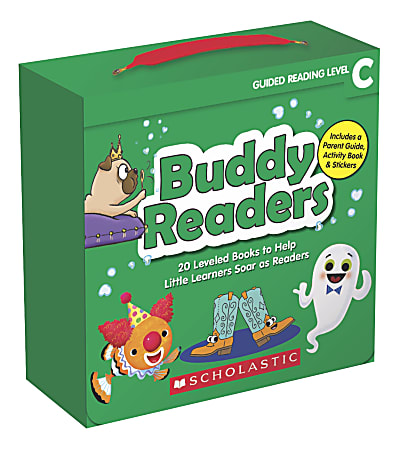 Scholastic Buddy Readers Books, Level C Reading, Pre-K To 2nd Grade, Set Of 20 Books