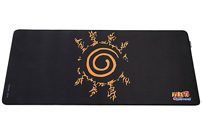 Check Point Naruto Large Mouse Pad, Sealing, 13.6" x 31.3", Black/Orange, NA-MP-1001