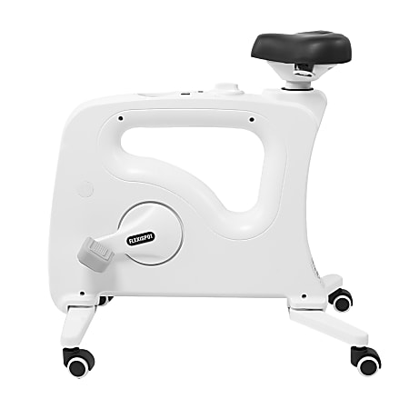 Flexispot V9 Under-Desk Exercise Bike, White