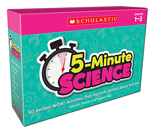 Scholastic 5-Minute Science Kit, Grades 1 To 3