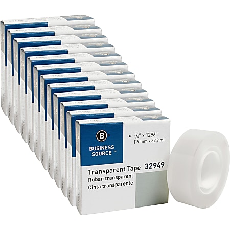 Business Source All-purpose Transparent Tape - 36 yd