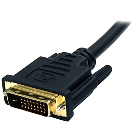 Monitor Cable DVI Male to Male Cable; 4 Foot 