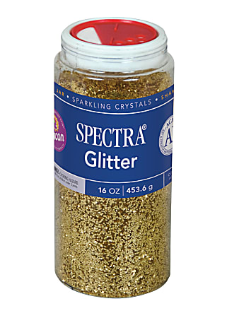 Pacon® Glitter, Shaker-Top Can, Gold