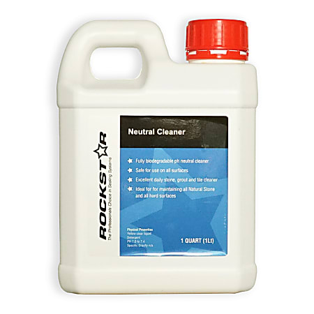 Rockstar Neutral Cleaner Concentrate, 1 Liter, Clear
