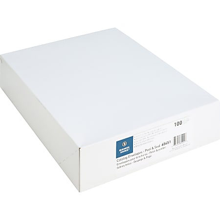 Business Source Self Sealing Catalog Envelopes - Catalog - 10