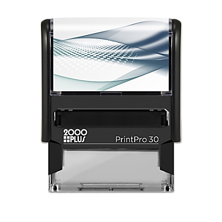 Custom 2000Plus PrintPro 30PN Self-Inking Stamp, 11/16" X 1-13/16", Rectangle Notary/Professional