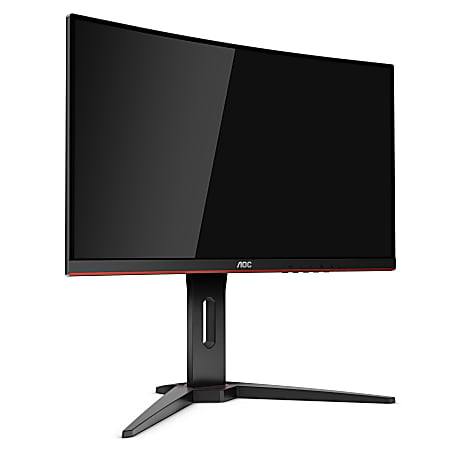 AOC 23.6 LED Curved Gaming Monitor VESA Mount 24G1OD - Office Depot