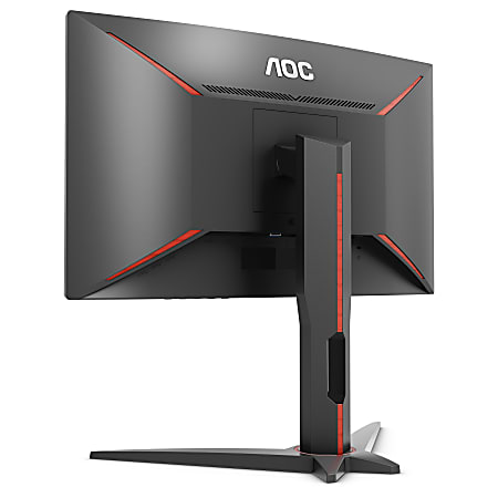 AOC 23.6 LED Curved Gaming Monitor VESA Mount 24G1OD - Office Depot