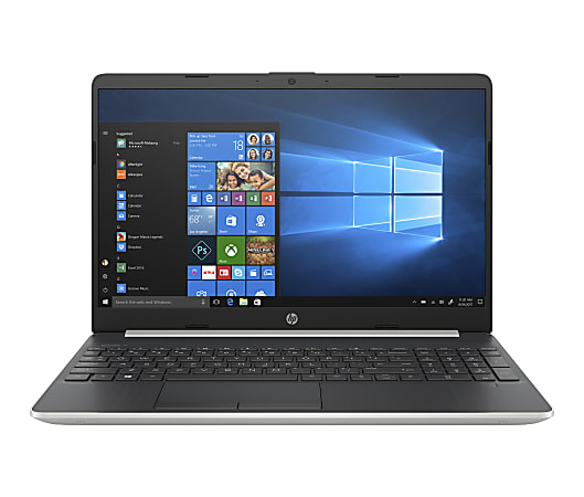 HP 15-dw0050od Laptop, 15.6" Touch Screen, Intel® Core™ i3, 8GB Memory, 256GB Solid State Drive, Windows® 10 Home, 7HE76UA#ABA