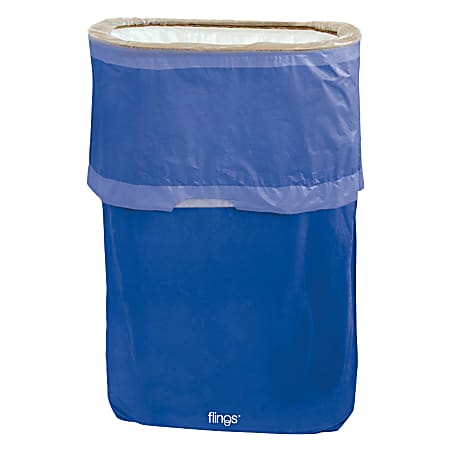 13 Gallon Trash Can Set Amscan Color: Royal Blue