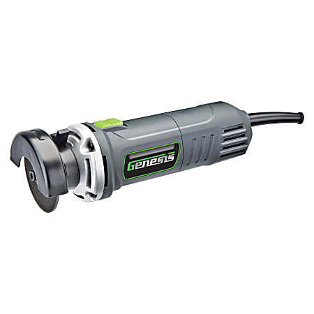 Genesis™ 3.5-Amp 3” High-Speed Cutoff Tool, 11” x 3-1/2” x 3-1/2”, Gray