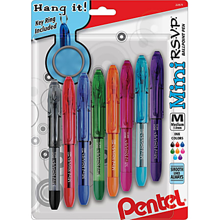 Mini Pens Party Favors, 3.5 Inches, Package of 10, Mardel