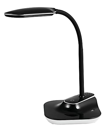 Realspace™ Pressler LED Desk/Clip Combination Lamp with USB