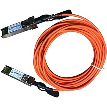 HPE X2A0 10G SFP+ to SFP+ 7m Active Optical Cable - 22.97 ft Fiber Optic Network Cable  - JL290A