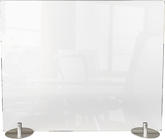 Ghent Desktop Protection Screen, 24"H x 24"W x 5"D, Clear