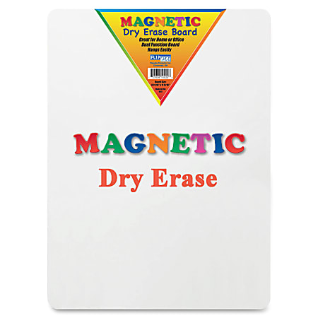 Flipside Magnetic Dry-Erase Board, 9" x 12", White