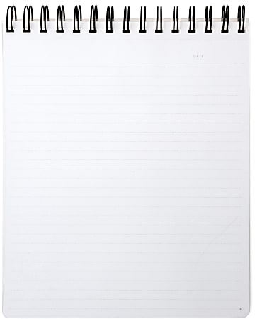 Russell &amp; Hazel Jotter Spiral Notebook, Memo, 7" x 9", 196 Pages (98 Sheets), White