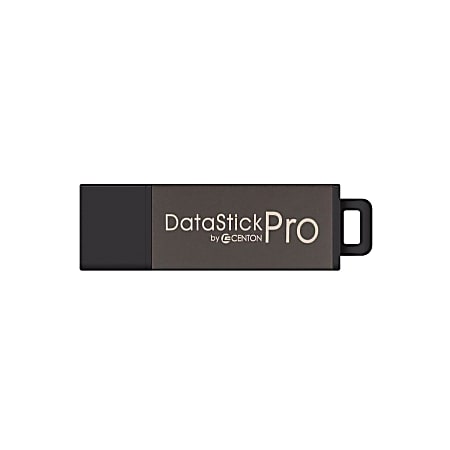 Centon DataStick Pro - USB flash drive - 16 GB - USB 2.0 - gray