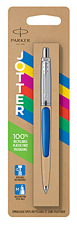 Parker Jotter Originals Ballpoint Pen, Classic Blue Finish, Medium Point, Blue Ink, 1 Count