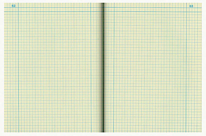 National Brand 100percent Recycled Computation Notebook 4 x 4 Quad 