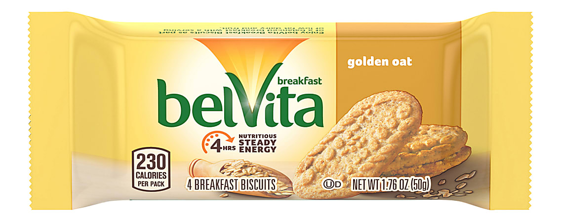 BELVITA Breakfast Biscuits Golden Oats 12 Count 3 Pack - Office Depot