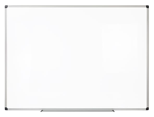 Realspace™ Magnetic Dry-Erase Whiteboard, 36" x 48", Silver Frame