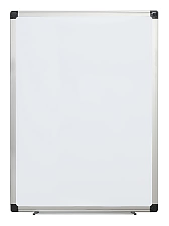 x Board Dry Erase Board 24 inch x 36 inch White Board Wall Mounted Aluminum Frame 2' x 3' Magnetic Whiteboard, Size: A-Whiteboard 36 x 24 with Silver