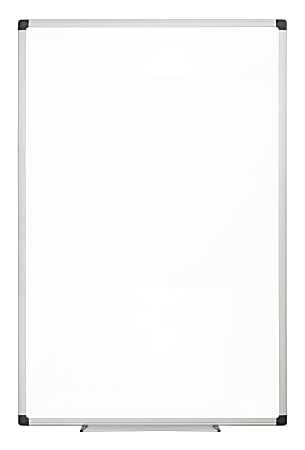 Realspace Magnetic Dry Erase Whiteboard 48 x 72 Silver Frame