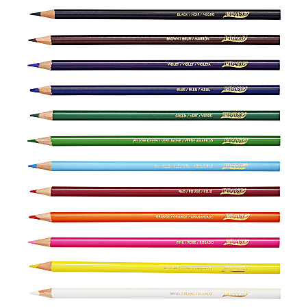 Prang Color Pencils 3.3 mm Pack Of 12 - Office Depot