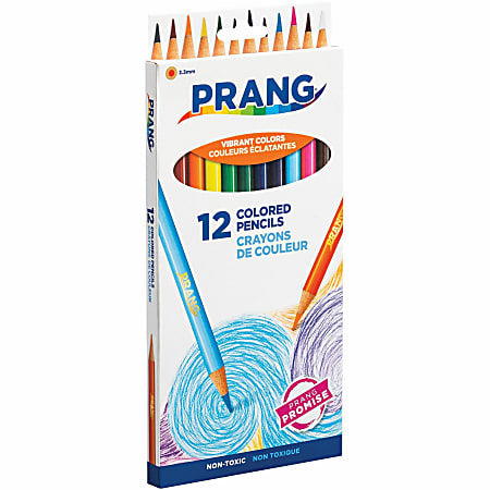 BIC Kids Coloring Pencils 3.3 mm Assorted Colors Pack Of 12 Pencils -  Office Depot